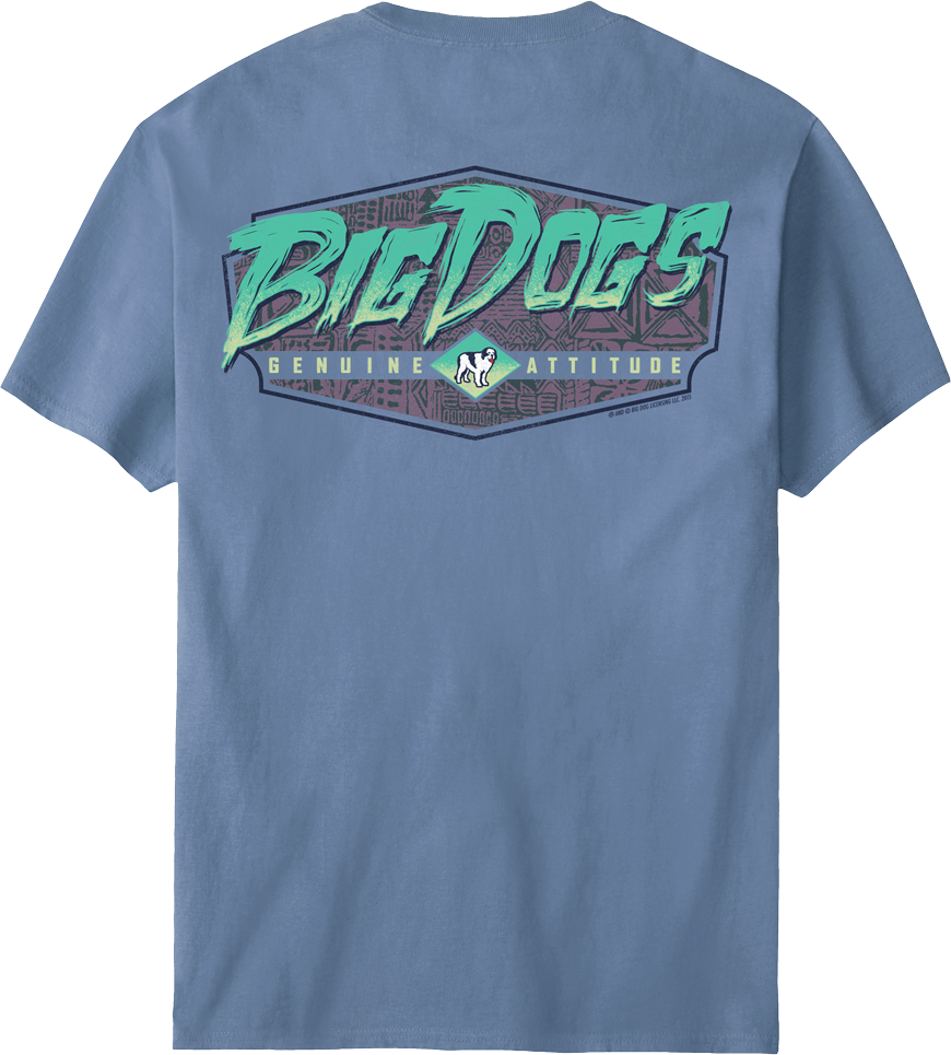 Big Dogs Retro Batik T-Shirt