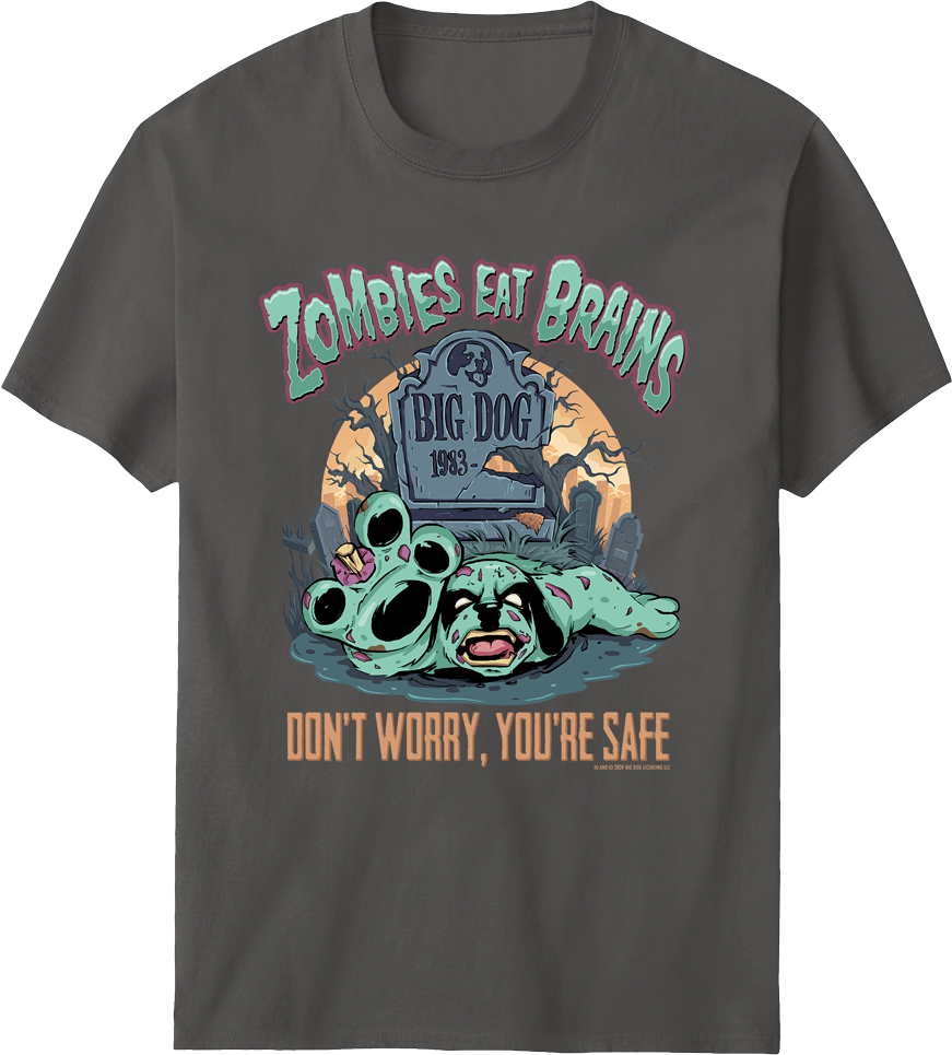 Zombies Eat Brains T-shirt – Big Dogs