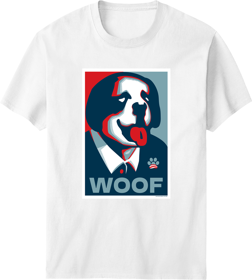 Presidential Woof T-shirt – Big Dogs