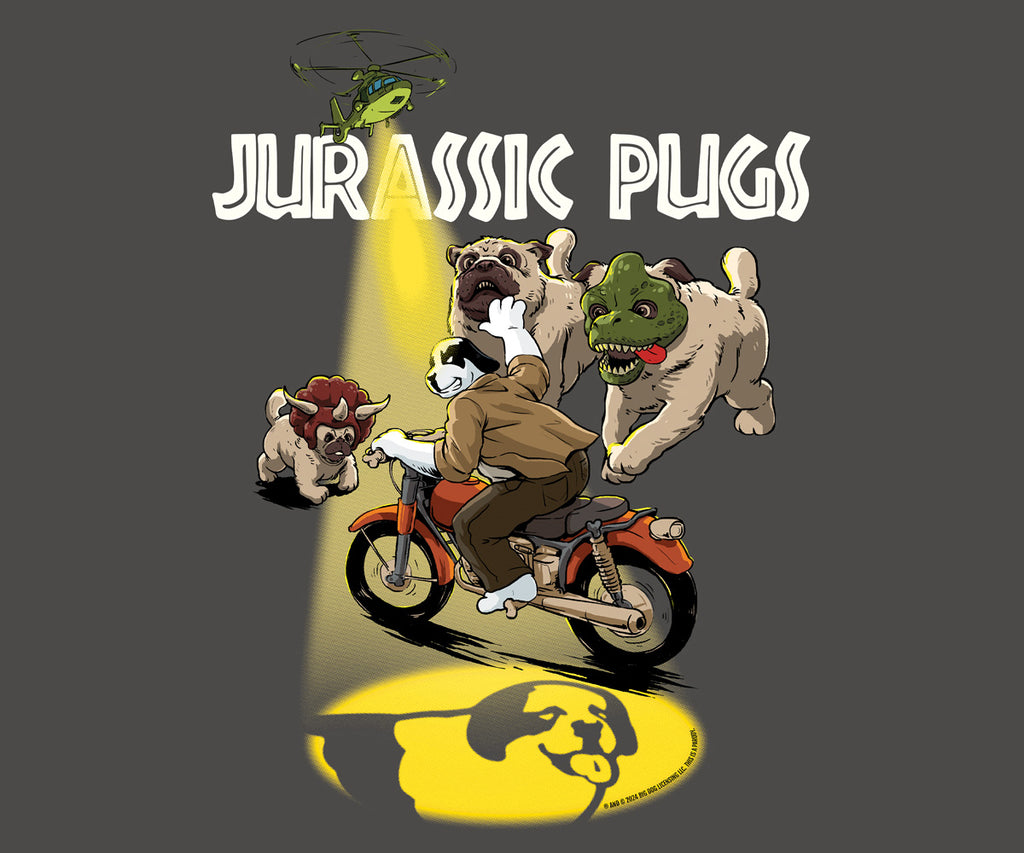 Jurassic Pugs T-shirt – Big Dogs