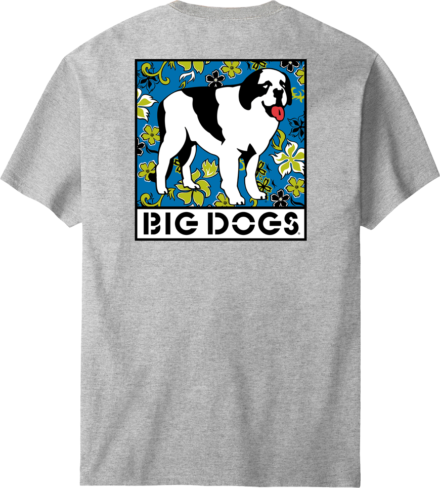 Hibiscus Logo T-shirt – Big Dogs Hibiscus Logo T-shirt – Big Dogs
