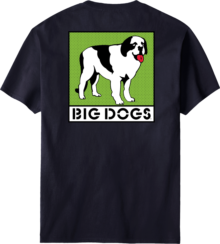 Box Logo Lime T-shirt – Big Dogs