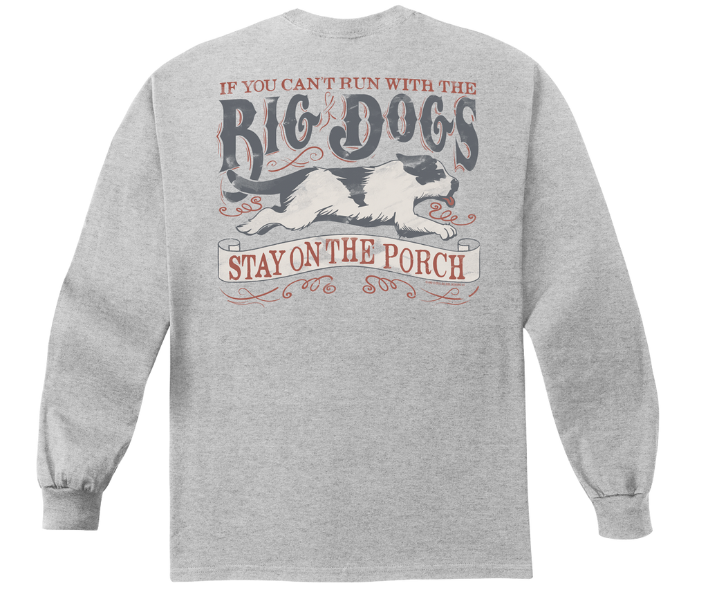 Run With Vintage Long Sleeve T-shirt – Big Dogs