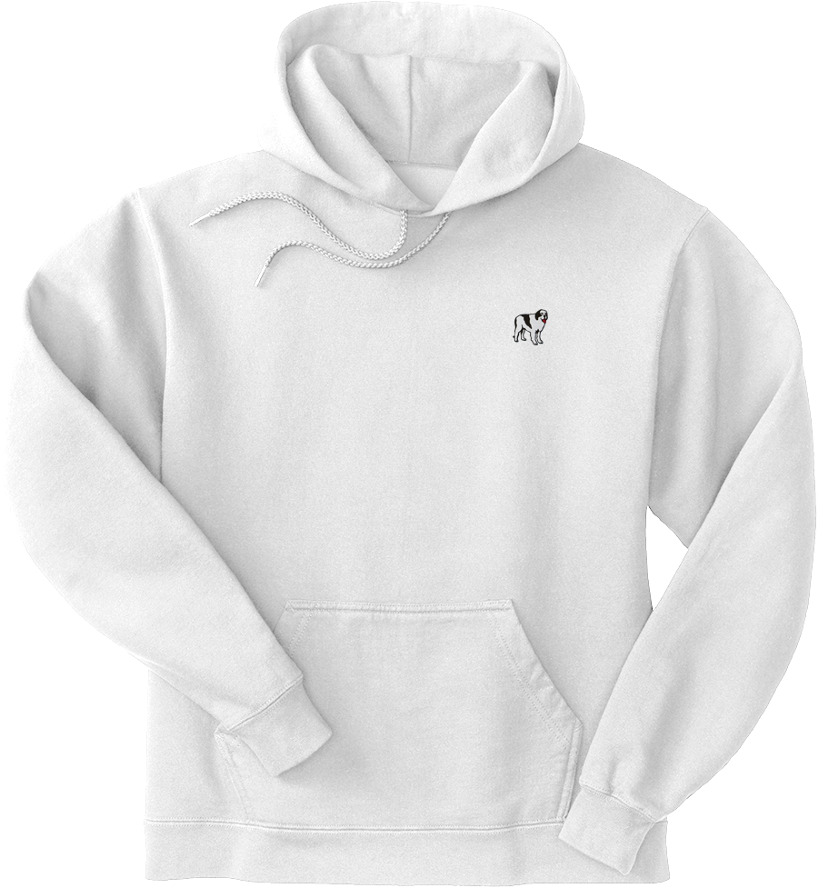 French Terry Fleece Embroidered Hoodie – Big Dogs French Terry Fleece Embroidered Hoodie – Big Dogs