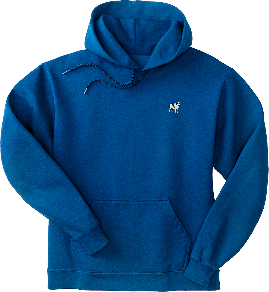 French Terry Fleece Embroidered Hoodie – Big Dogs