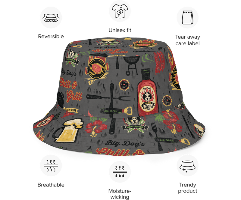 Chill & Grill Reversible Bucket Hat