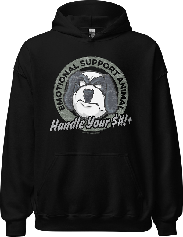 EMOTIONAL SUPPORT ANIMAL Graphic Hoodie
