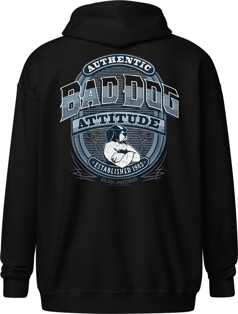 Big Dogs Full Zip Graphic Hoodies