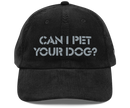 Can I Pet Your Dog corduroy cap