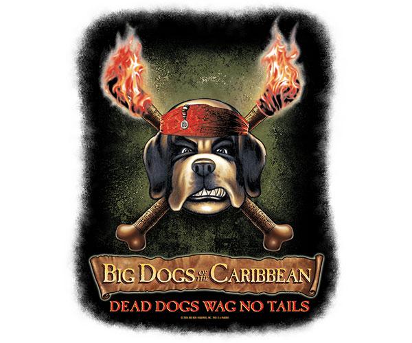 Big Dogs Of The Caribbean T-Shirt