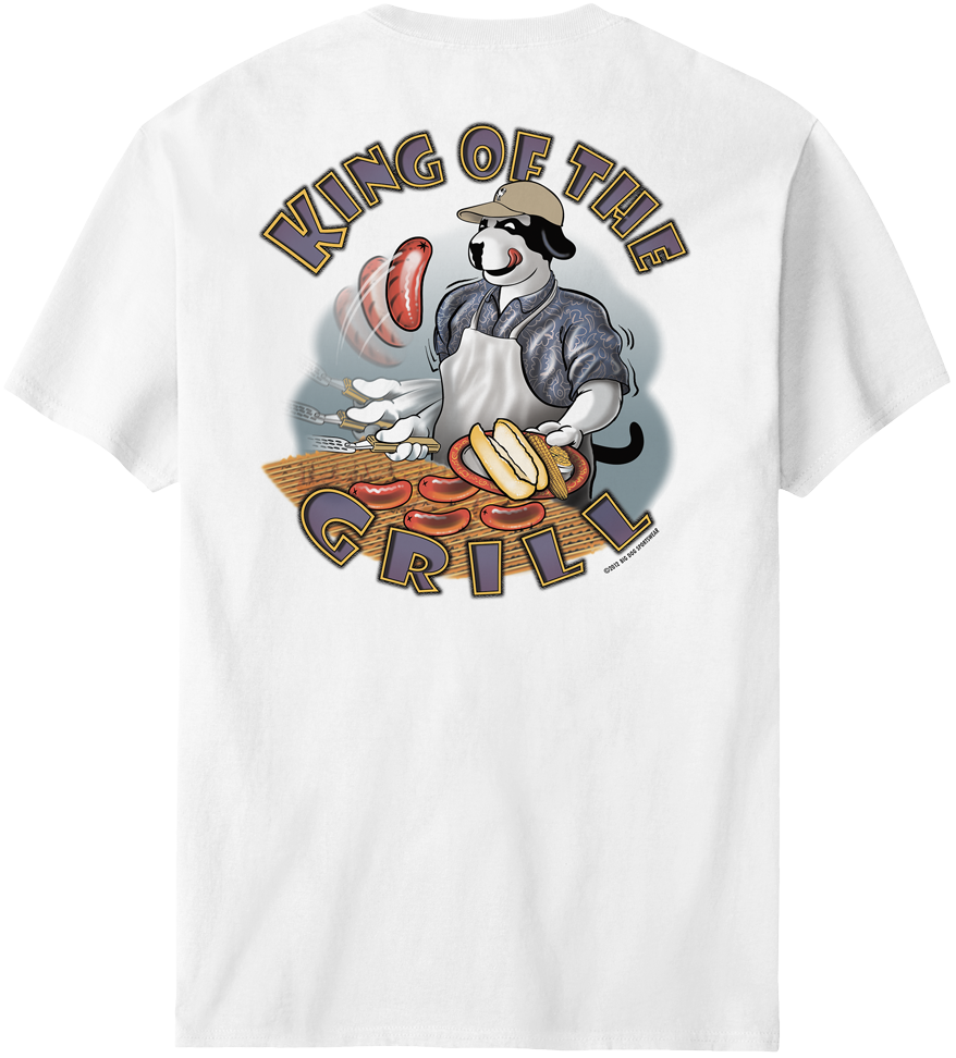 King Of The Grill BBQ Dogs T-Shirt – Big Dogs