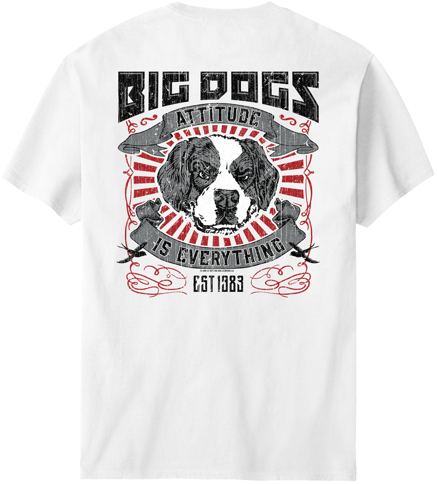 Tees - Burger Dog : White
