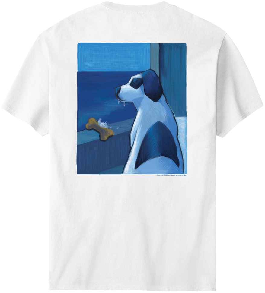 Pawcasso Blue Dog TShirt Big Dogs