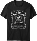 Run With The Big Dogs Label T-Shirt
