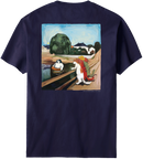 Munch Dog In Inner Tube T-Shirt