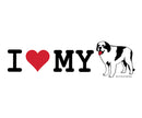 I Heart My Big Dog Long Sleeve T-shirt