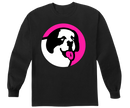 Circle Logo Neon Pink Long Sleeve T-shirt