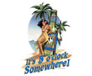 5 O'Clock Somewhere Hula Tank