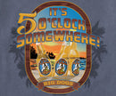 Five O'Clock Brews Pigment Washed Tee
