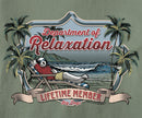 Dept. of Relaxation Lifetime Member Garment Wash Crew