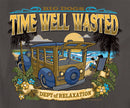 Dept. of Relaxation Time Well Wasted Garment Wash Crew