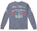Mountain Pigment Washed Long Sleeve Tee