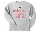 Big Dog Mom Not Perfect Graphic Crew