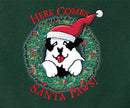 Here Comes Santa Paws Gold Medal Crew