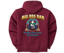 Big Dog Dad Remote Graphic Hoodie
