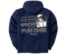 Right From Wrong Graphic Hoodie