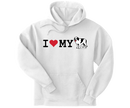 I Heart My Big Dog Graphic Hoodie
