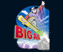 Big Air Snowboarding Graphic Hoodie