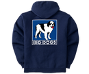 Standing Dog Logo Graphic Hoodie