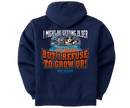 Refuse To Grow Up Graphic Hoodie