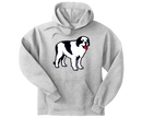 Logo Dog Graphic Hoodie