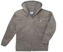 Berber Polar Fleece Full Zip Hoodie