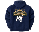 Attitude Shield Full Zip Graphic Hoodie