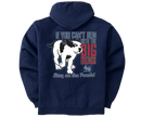 Stay On the Porch Full Zip Graphic Hoodie