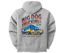 Big Dog Trucking Co. Full Zip Graphic Hoodie