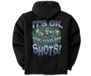 Had My Shots Full Zip Graphic Hoodie