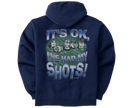 Had My Shots Full Zip Graphic Hoodie