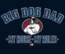 Big Dog Dad Full Zip Graphic Hoodie