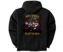 Play to Win Full Zip Graphic Hoodie
