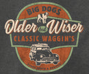 Older But Wiser Full Zip Graphic Hoodie