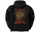 Aged to Perfection Full Zip Graphic Hoodie