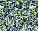 Tropical Fern Textured Rayon Shirt