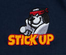 Stick Up Embroidered Knit Boxers