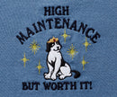 Worth It Embroidered Lounge Shirt