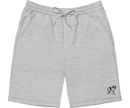 Logo Embroidered Men's Fleece Shorts