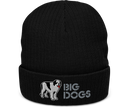 Logo Ribbed knit beanie